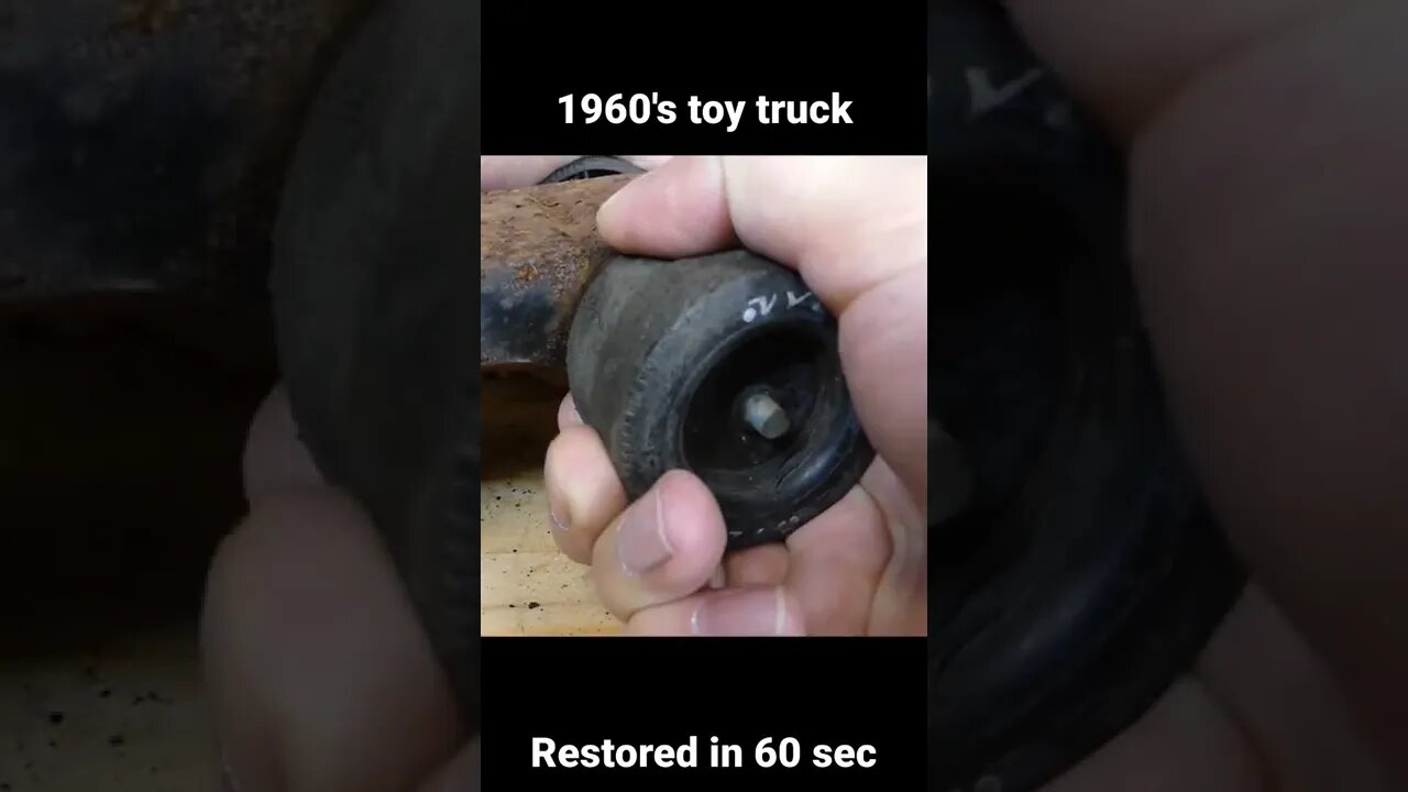 1960's nylint ford truck restored in 60 seconds! #asmr #restoration #shortsasmr #shorts