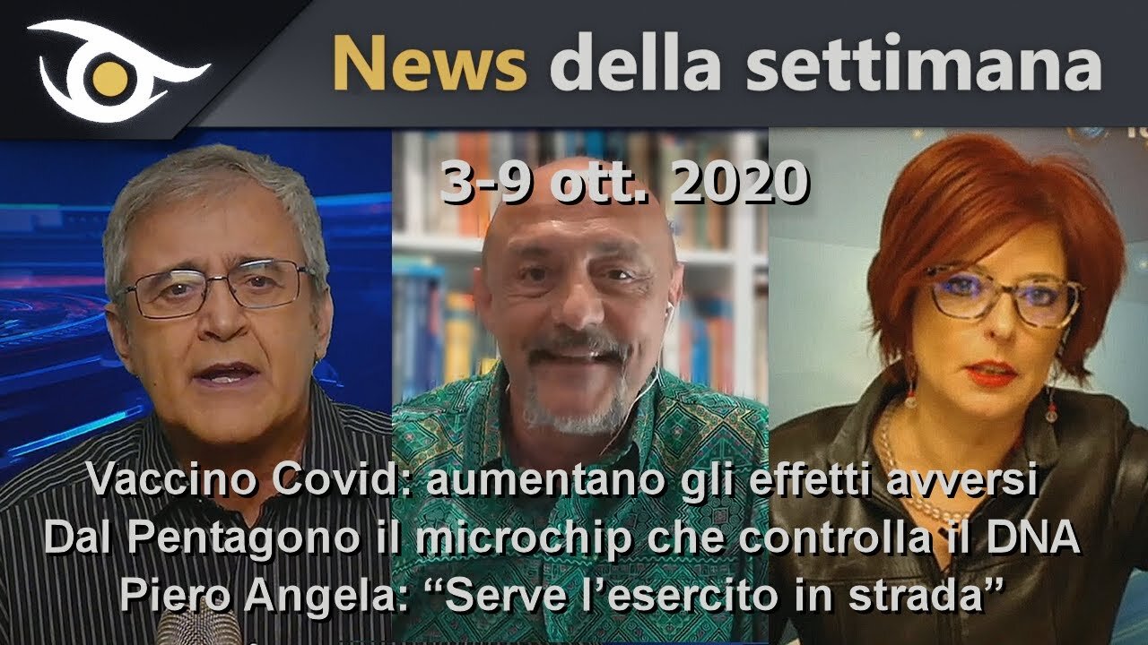 NEWS DELLA SETTIMANA (3-9 ott. 2020)