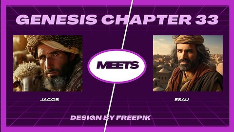Diggin' Deeper Bible Study Genesis Chapter 33