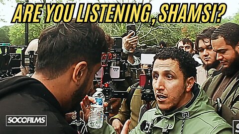 🔥😁 Shamsi didn't run this time! | Ish vs Shamsi | Speakers' Corner Debate #socofilms