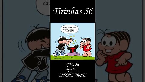 Tirinhas da Turma da Mônica nº 56 | Gibis do Rapha 2