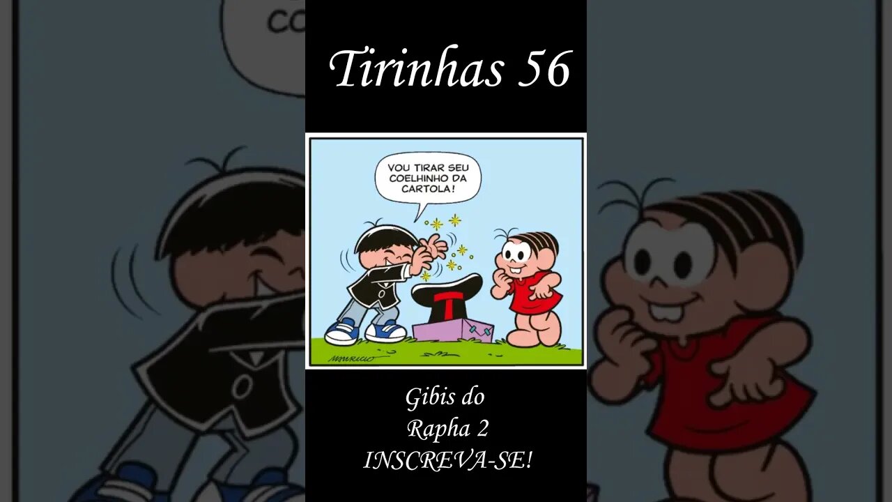 Tirinhas da Turma da Mônica nº 56 | Gibis do Rapha 2