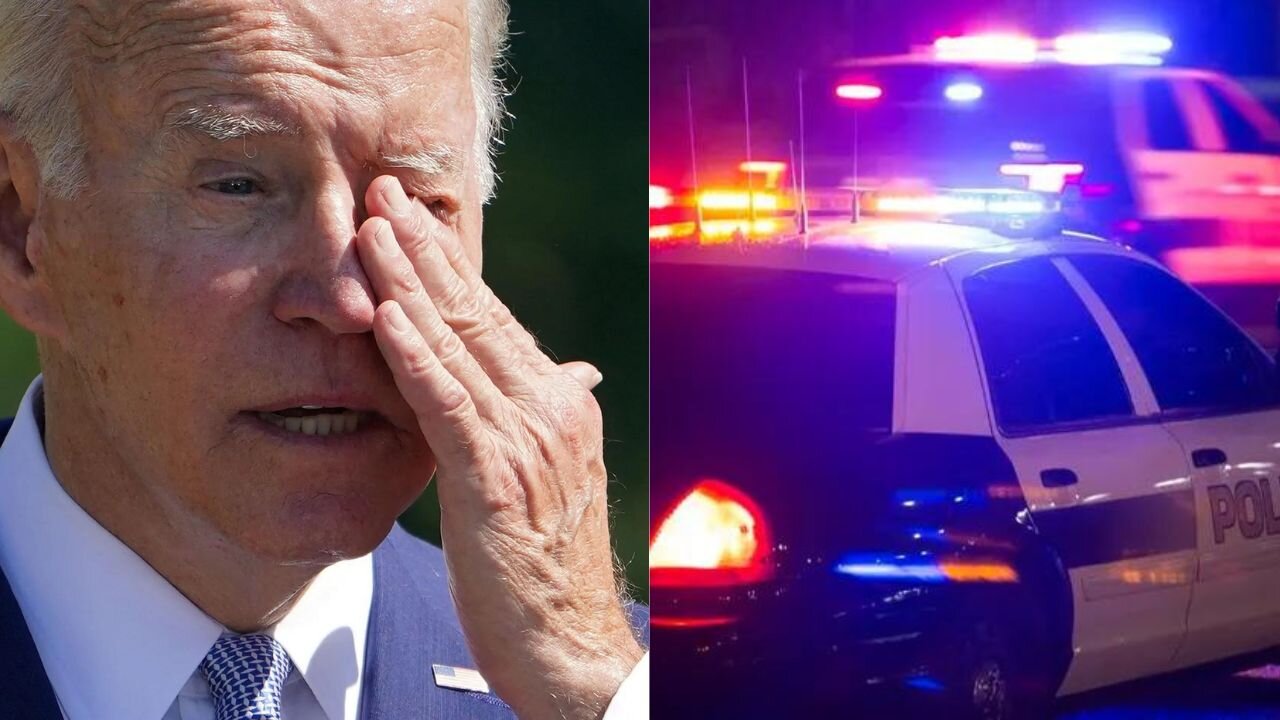 Medial Emergency - Police Respond To Critical Call For Joe Biden