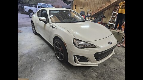 6.2L LS3 Subaru BRZ swap first shakedown