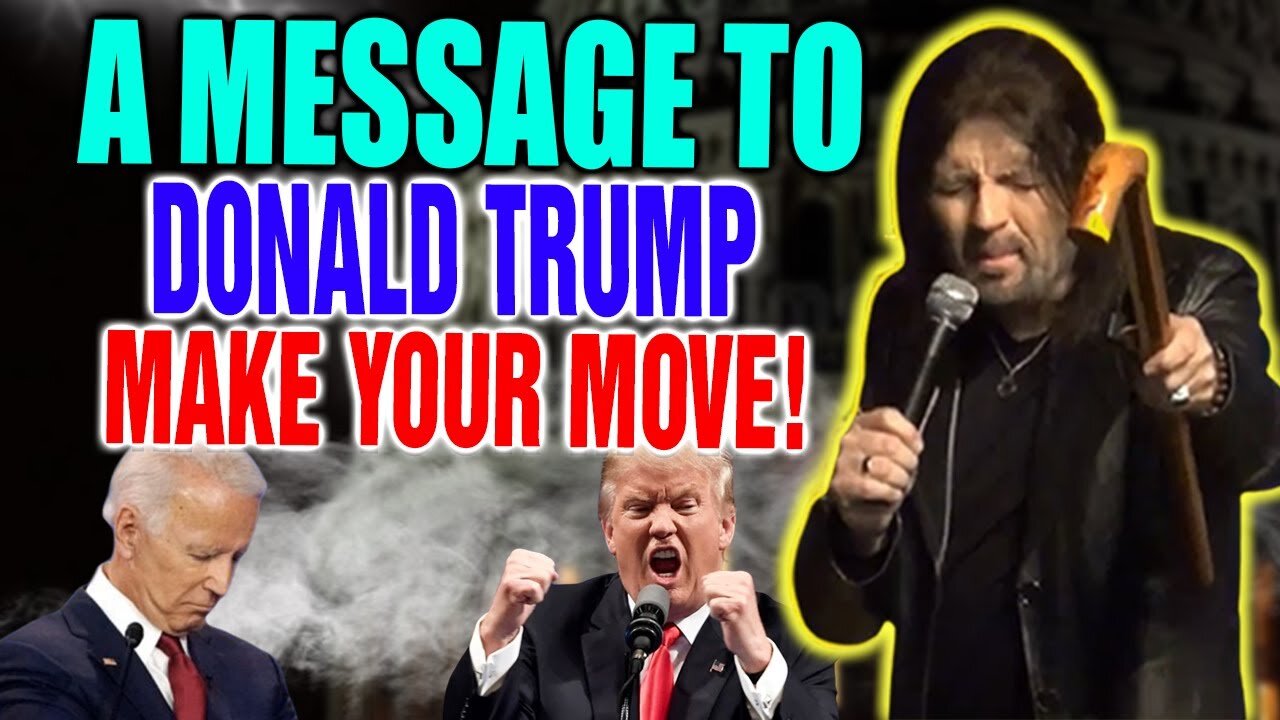 ROBIN D. BULLOCK URGENT MESSAGE 🎯 [2022 PROPHECY] A MESSAGE TO DONALD TRUMP: MAKE YOUR MOVE!