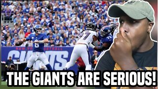 Baltimore Ravens vs. New York Giants | 2022 Week 6 Game Highlights Reaction