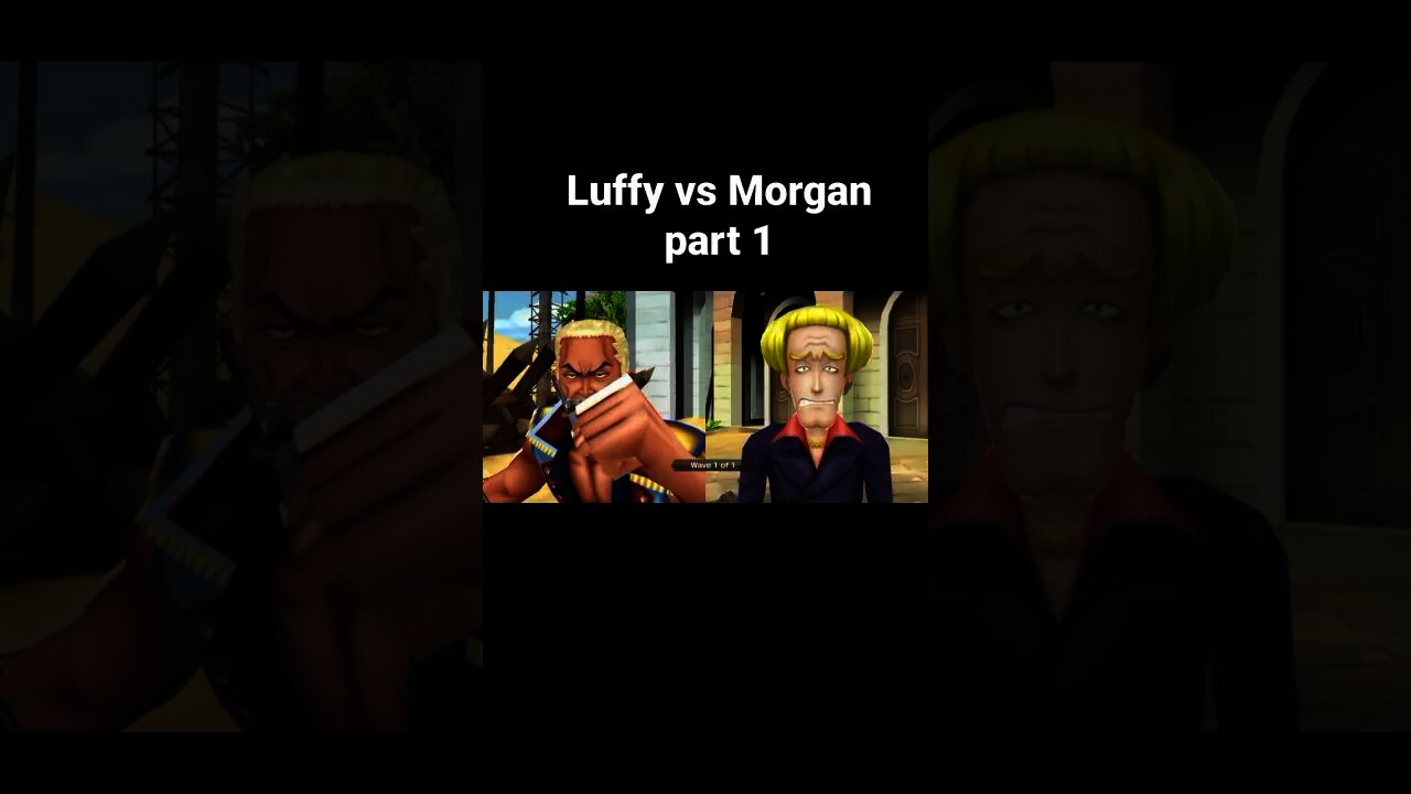 luffy vs Morgan #shorts #onepiece #onepiecebountyrush