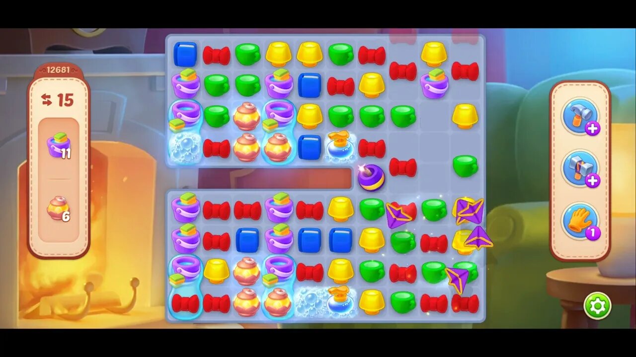 Playrix Homescapes Gameplay Walkthrough Level 12681