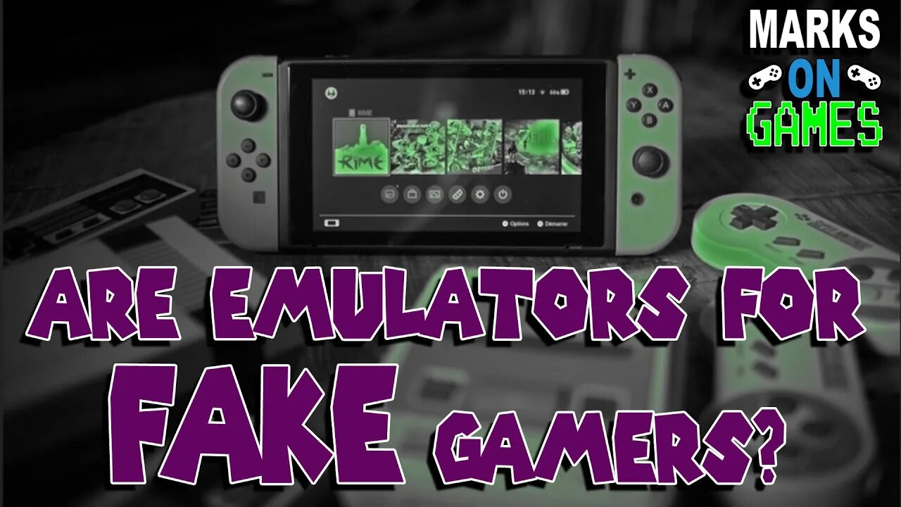 Are Emulators for FAKE Gamers?