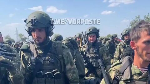 Reinforcements of the Chechen special forces are sent to Ukraine