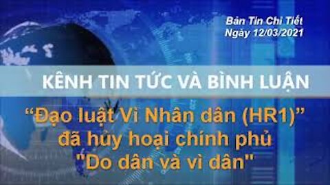 "Đạo Luật Vì Nhân Dân" đã hủy hoại chính phủ "Từ Dân, Do Dân và Vì Dân"