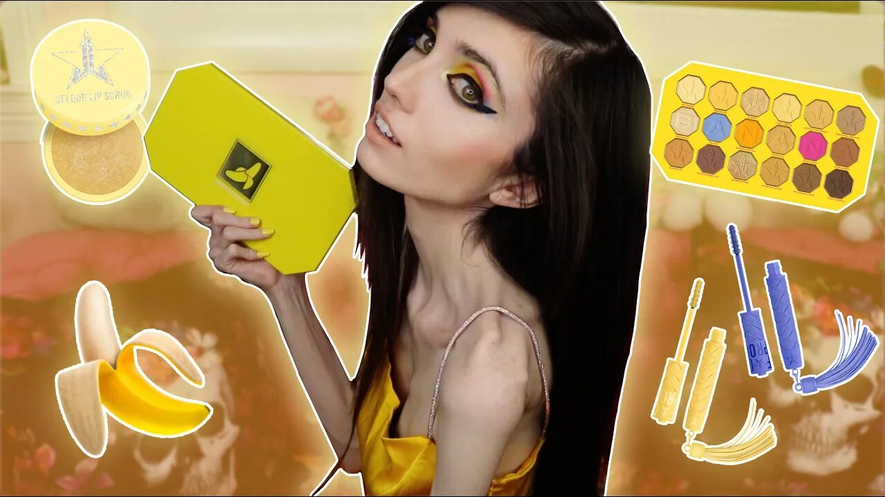 JEFFREE STAR BANANA FETISH MAKEUP 🍌