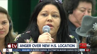 Residents angry over new high school location