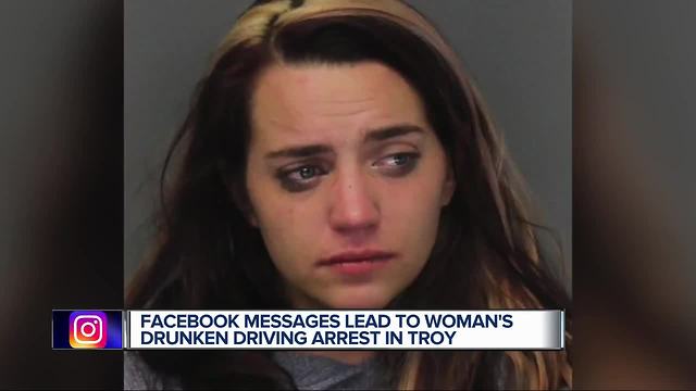 Metro Detroit woman's Facebook post leads to drunk driving arrest