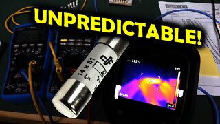 EEVblog 1377 - The Amazing UNPREDICTABILITY of Fuses!