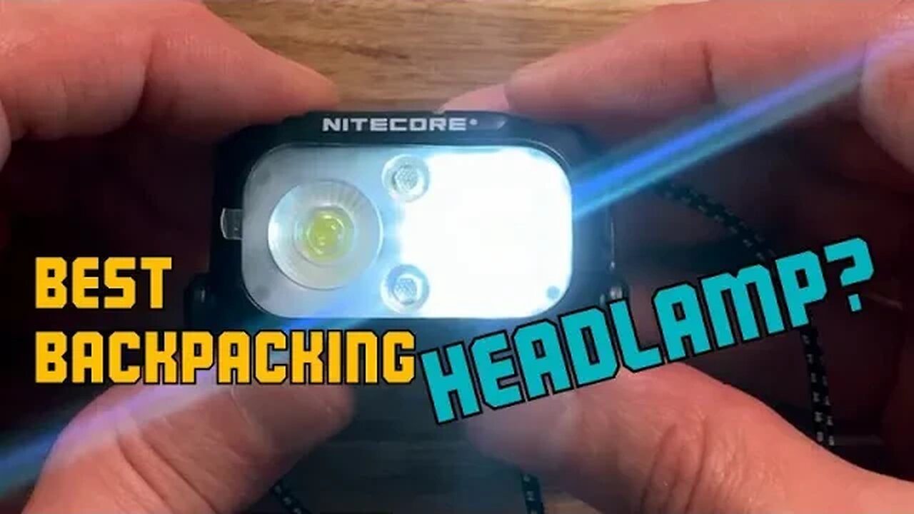 Best Backpacking Headlamp? Nitecore NU25 UL