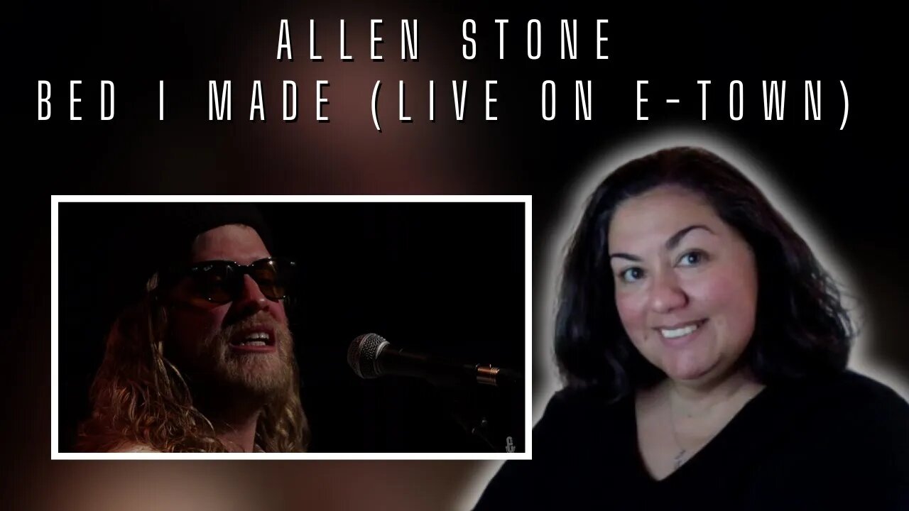 FIRST TIME REACTION | Allen Stone | Bed I Made ( Live on eTown )