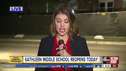 Kathleen Middle School reopens after tornado damages school