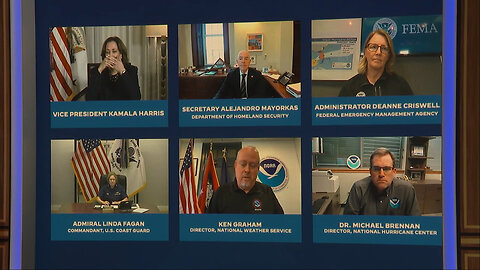 Vice President Harris Covers Her Mouth During Live Broadcast, Appears To Talk To Staff