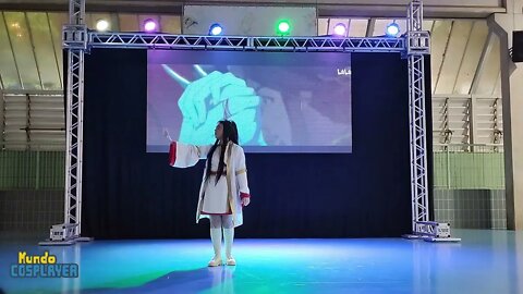 Apresentação Cosplay de Xie Lian do anime Heaven Official's Blessing no 27º Campinas Anime Fest