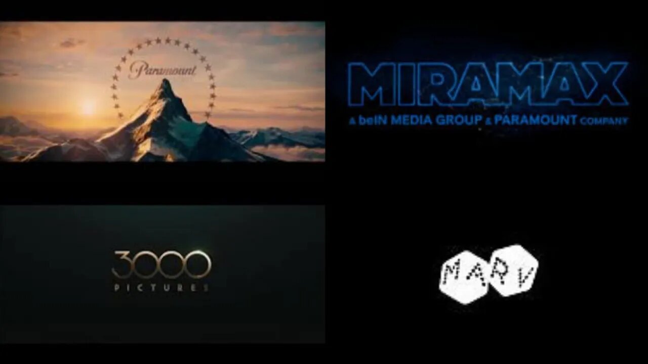 Paramount Pictures/Miramax/3000 Pictures/Marv | Movie Logo Mashup