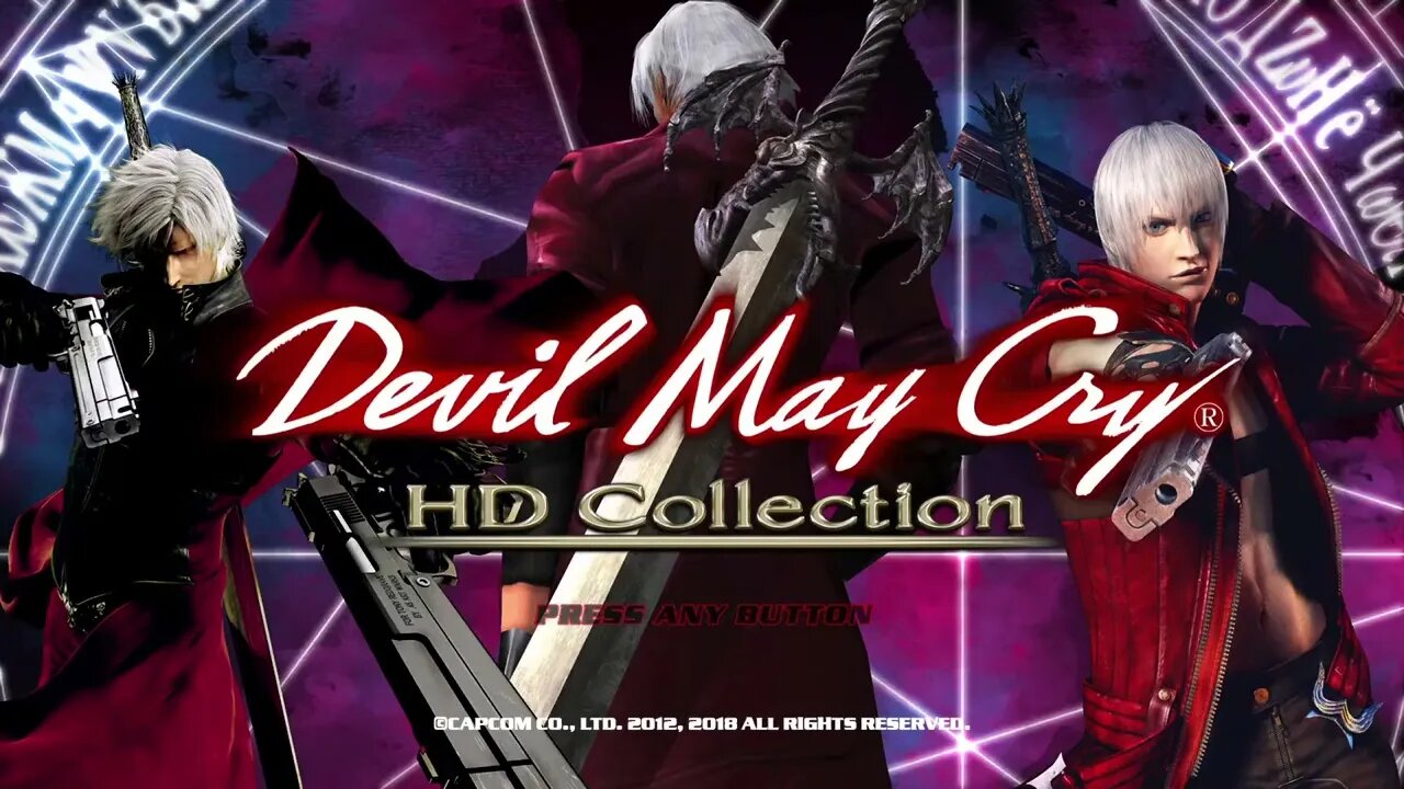 Devil May Cry（HD Collection 版）を始める （*＾-＾*）