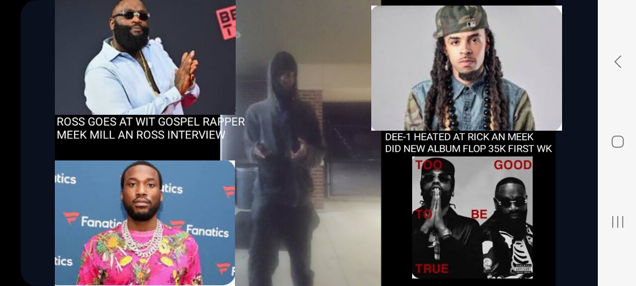 RICK ROSS GOT BEEF WIT GOSPEL RAPPER MEEK MILL AN ROSS NEW ALBUM AN INTERVIEW CONCERT πͺπΎπ―