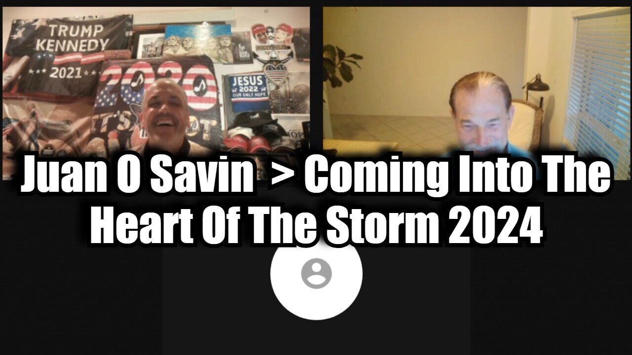 Juan O Savin w/ Gerry > Coming Into The Heart Of The Storm 2024