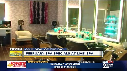 Deal of the Day: Spa day at Live! Casino & Hotel