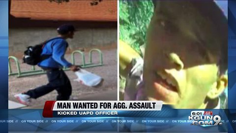 Man wanted for aggravated assault on UAPD officer