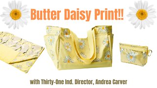 Butter Daisy 🌼 print from Thirty-One | Ind. Director, Andrea Carver