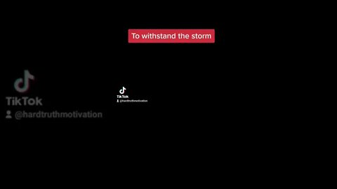 when the devil whispers in your ear that you are not strong enough to withstand the storm and you...