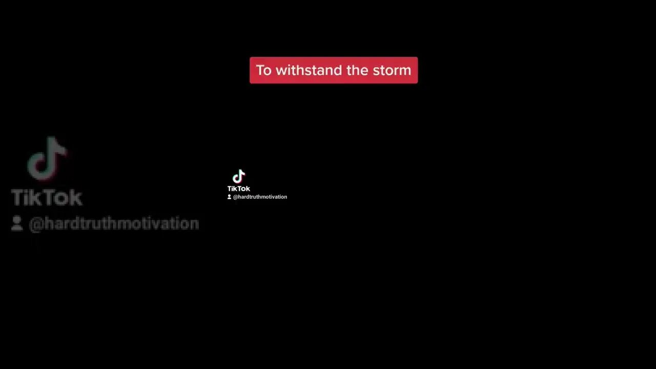 when the devil whispers in your ear that you are not strong enough to withstand the storm and you...