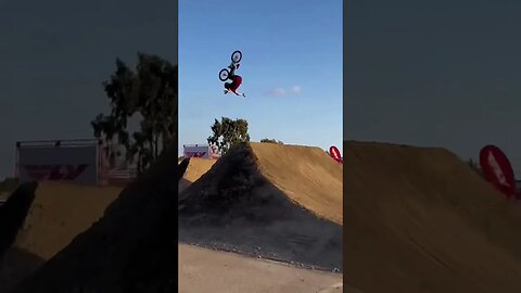 #bmxing huge jump