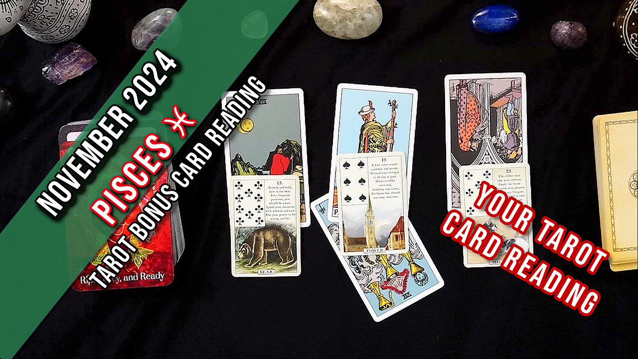Pisces ♓︎ Bonus November 2024 | Open Your Heart to New Love | Tarot Reading