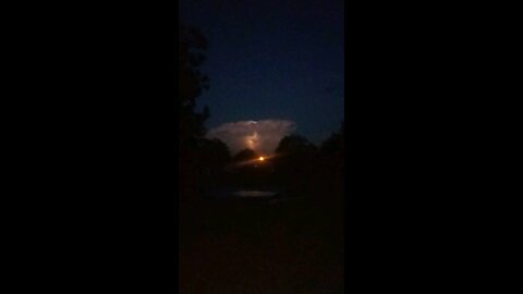 Lightning cloud