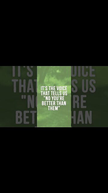 Arrogance is at the heart of ego.