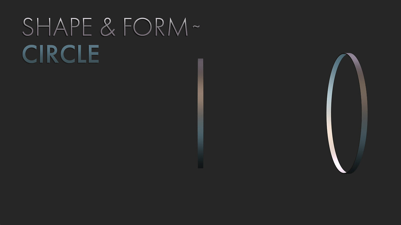 Shape & Form – Circle