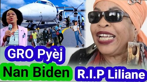 Vide0 😭Liliane Paul Mouri Kriz Kadiak/Biden Lagé Gro Pyèj Pou Ayisyen 700 San Mo Bagay Yo Grav