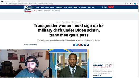 Transgender Women aka Dudes Still Have To Sign Up For Draft