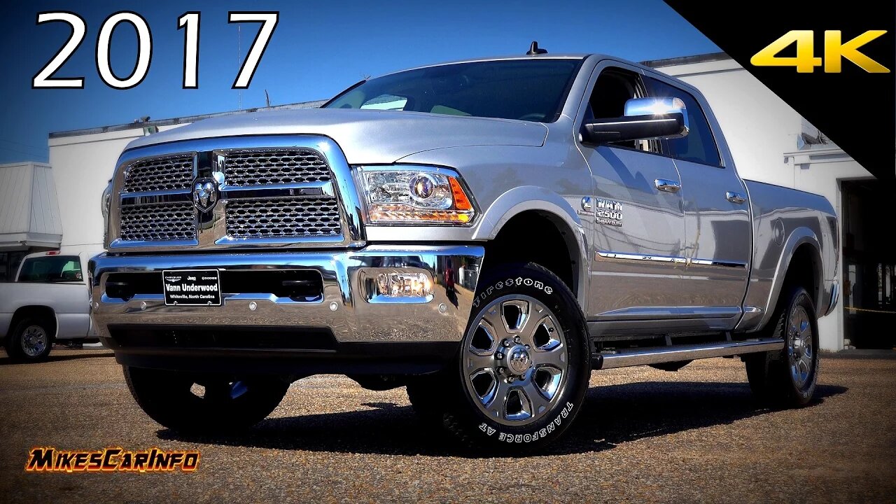 2017 RAM 2500 Laramie - Ultimate In-Depth Look in 4K