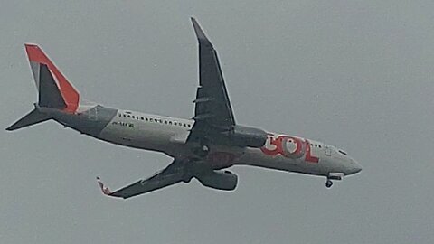 Boeing 737-800 PR-GXA coming from São Paulo to Fortaleza