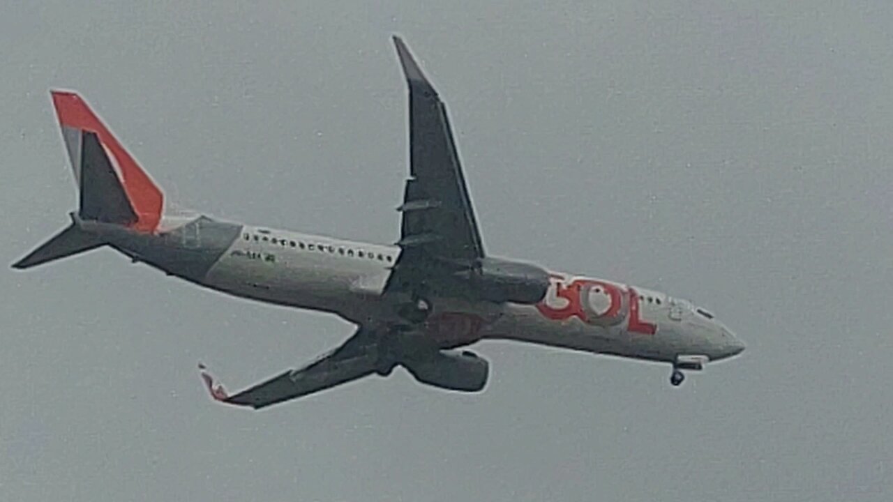 Boeing 737-800 PR-GXA coming from São Paulo to Fortaleza