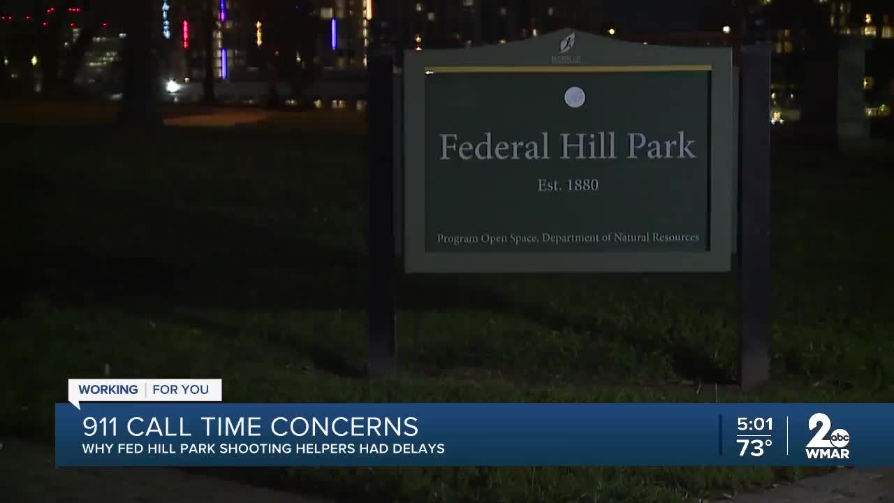 Residents concerned about police response time to Federal Hill Park shooting