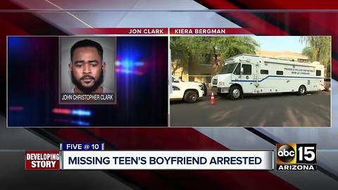 Missing Phoenix teen's boyfriend arrested for identity theft