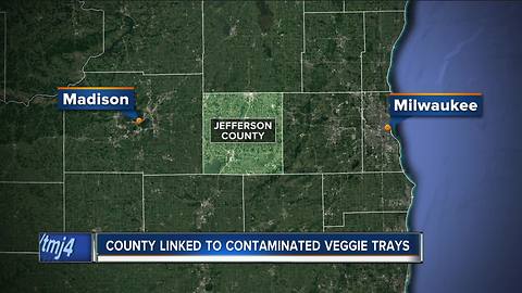 Jefferson County linked to contaminated veggie trays