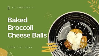 Irresistible Baked Broccoli Cheese Balls: Healthy and Delicious!