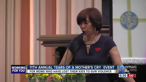 11th annual tears of a mothers cry event