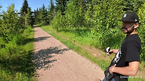 Hiking with Ty in the river valley part:2