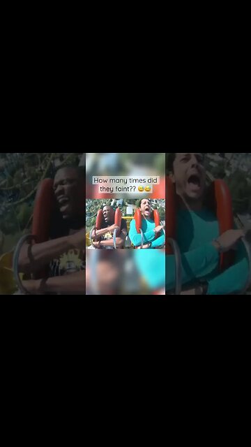 What happens when you faint on a ride 🎢 #shorts